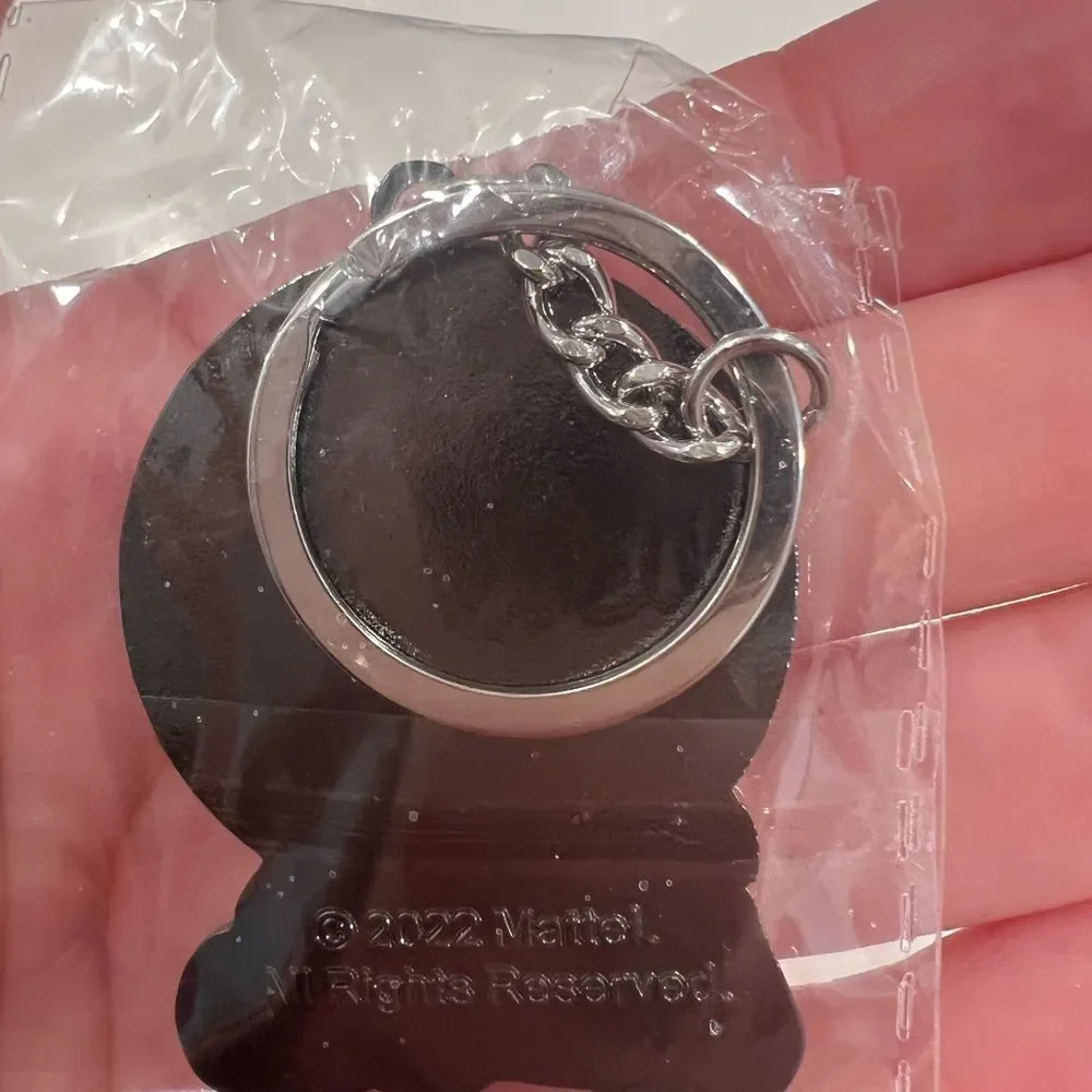 World of Barbie Glitter Keychain